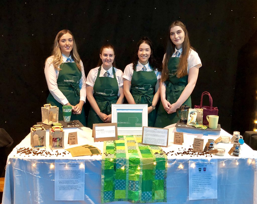 The team are set up and ready to go! How great does the trade stand look!? ☕️🌿
