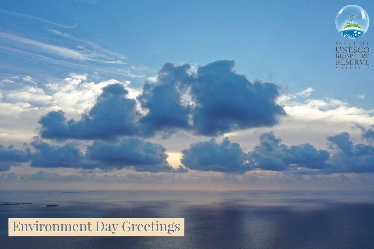 BaaAtollBR's tweet photo. Environment Day Greetings. This year the theme is “ Beat Air Pollution “ is a call to action is call to combat this global crisis. This year topic invites us all to consider how we can change our everyday lives to reduce the amount of air pollution. #BeatAirPolution https://t.co/9xKWg6IXJr