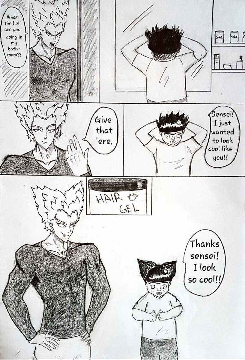 Masha Adventures Of Garou And Tareo Continue ワンパンマン タレオ ガロウ Garou Tareo Fanart Originalfanart Opm Onepunchman Illustration Sketch Pencildrawing Comic Comics Mangaart Pencilsketch Humor Sketchbook T Co