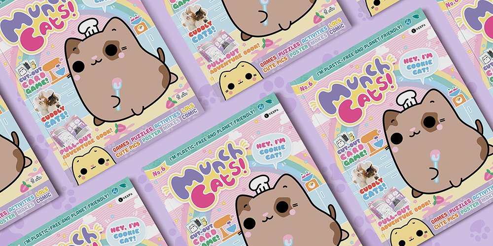 #MunchCats kids magazine <a href="/MetroUK/">Metro</a> #catfestlondon. Come and say hello to the award-winning designer and writer.
