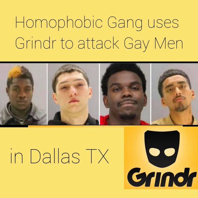 Be aware on Grindr https://t.co/meuL4YJ0Xz