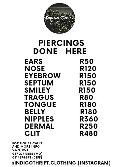Indigo_thrift's tweet photo. Cape Town wossop 📢📢

Our First Thursday on First Thursday in the mother city 🔓 

Don't miss out 😉🍃

#thriftculture #thrifting #piercings https://t.co/o7bxXYCzez