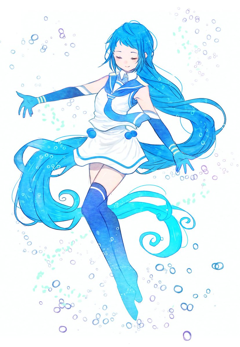 五月雨(艦これ) 「#画力変化ビフォーアフター
5年前と今。 
Twitterに絵をあげるようになっ」|noraraのイラスト