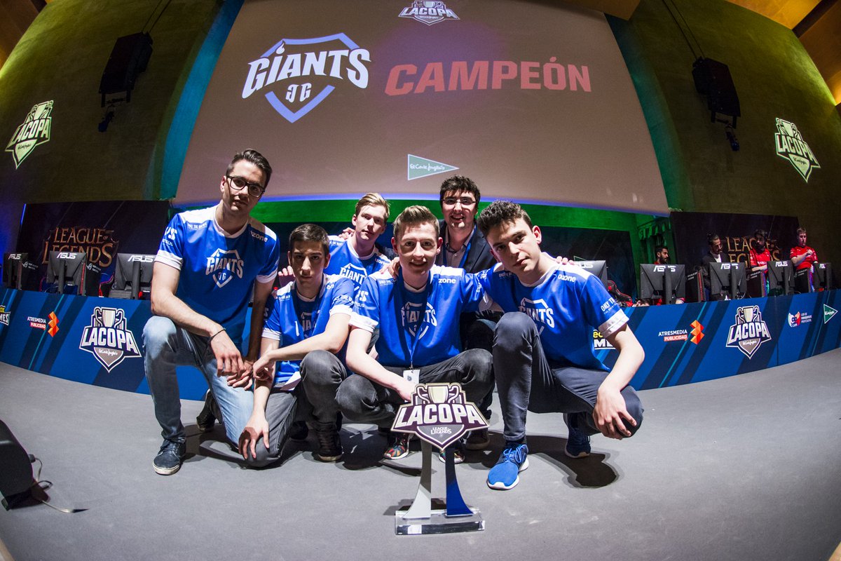 LVPes's tweet photo. 📅 #TalDíaComoHoy en 2016, se jugaba la #CopaECI de League of Legends en Barcelona que ganó @GiantsGaming. https://t.co/dHbPDFFEIR