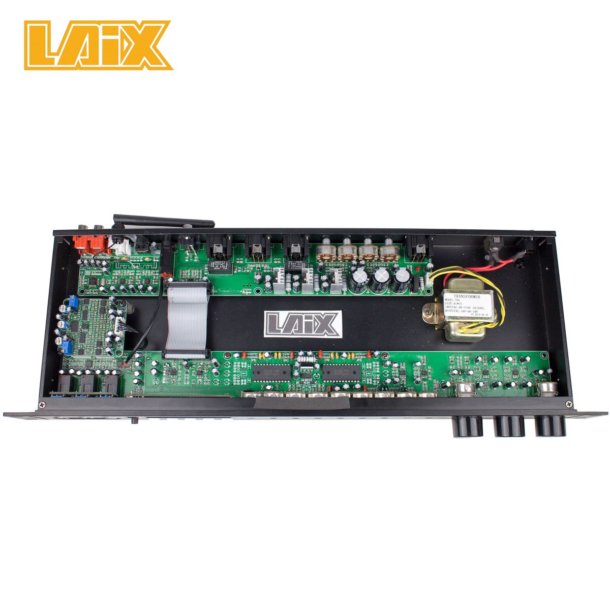 laixaudio's tweet photo. New product,with USB BT coaxial and optical input,class AB circuit,deliver time 25th of this month,MOQ 100pcs,Price RMB 3?? Another circuit class D item is designing,will come out after a week,class D item with remote control.Vang số https://t.co/ykqSJtaPT5