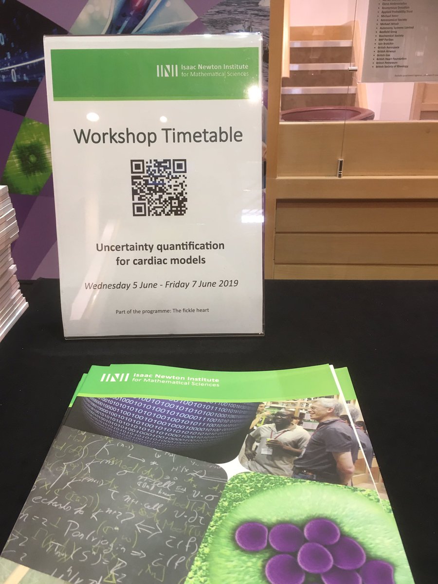 NewtonInstitute's tweet image. Uncertainty quantification for cardiac models workshop part of the #FickleHeart programme just kicking off. Looking forward to hearing how #UncertaintyQuantification is helping translate cardiac models  to clinical applications