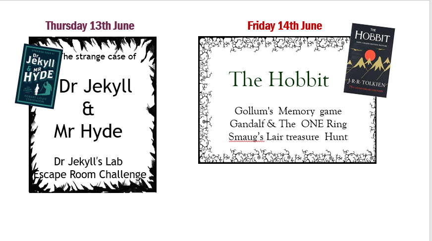 FairfaxSchool's tweet photo. LIBRARY NEWS! Join us for 'Classics Week' 10th to 14th June. 
#fairfaxlibrary
#excellence https://t.co/ych4DiljYk