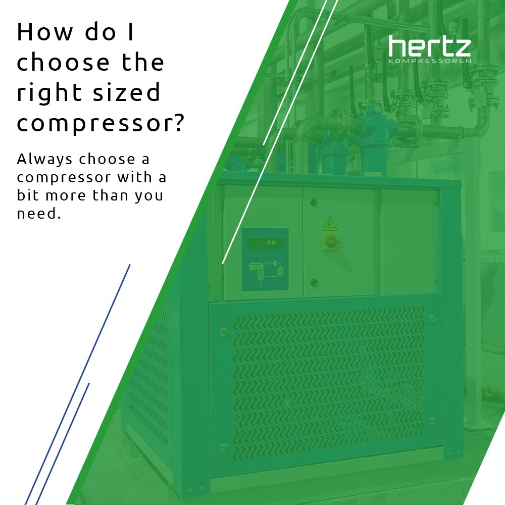 The most important factor is the volume of air that you will be using and at what pressure FAD CFM 💨

Find out more about on our website here 👉 hertz-kompressoren.co.uk
#HertzKompressoren