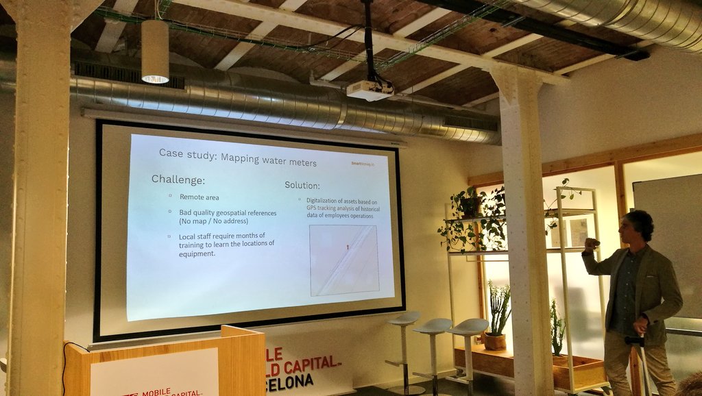 dca_cat's tweet photo. .@Smilics_Tech col·labora amb el sector elèctric tant en entorns domèstics com industrials gràcies a l'eina #WiBeee. @smartmonkey_io presenta el seu cas d'estudi de mapatge de comptadors d'aigua i optimització del manteniment. #SmartCatalonia #Utilities40 https://t.co/NelTdEzjmP
