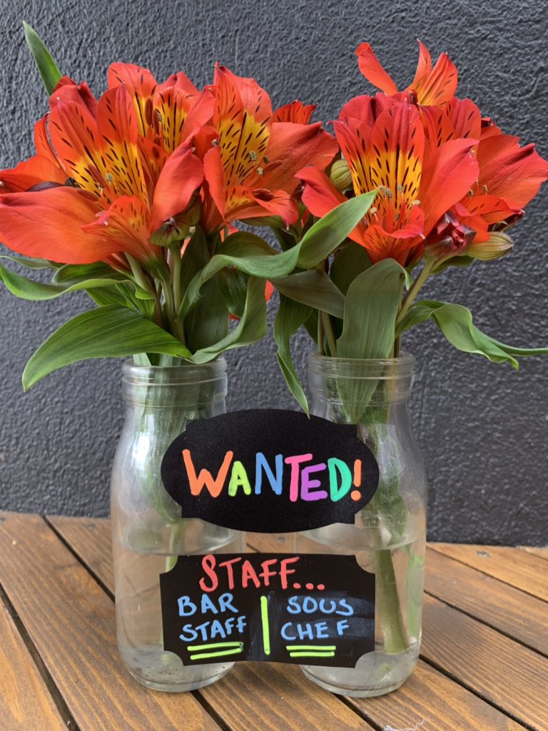 Part-time bar staff and full-time sous chef WANTED! 
Send your CVs to elephant@anticlondon.com or swing by and drop them off!