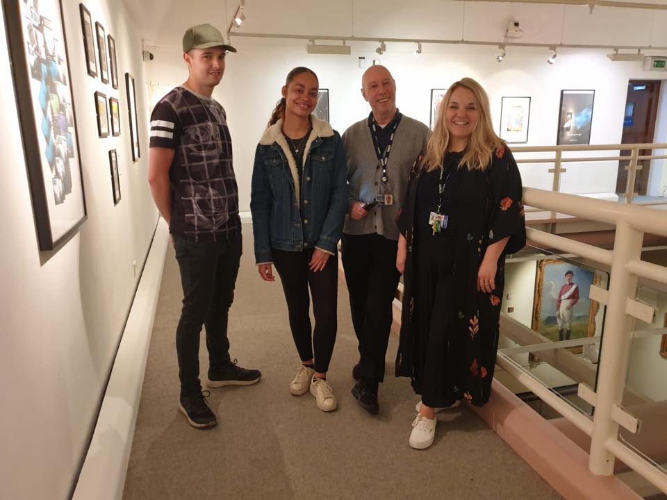 A couple of our students were interviewed by <a href="/bbcmerseyside/">BBC Merseyside</a> last week for their exhibition ‘NOW / fear of the unknown’ at Warrington Museum &amp; Art Gallery. Listen from 00:26:45 here 👉 bbc.co.uk/sounds/play/p0…