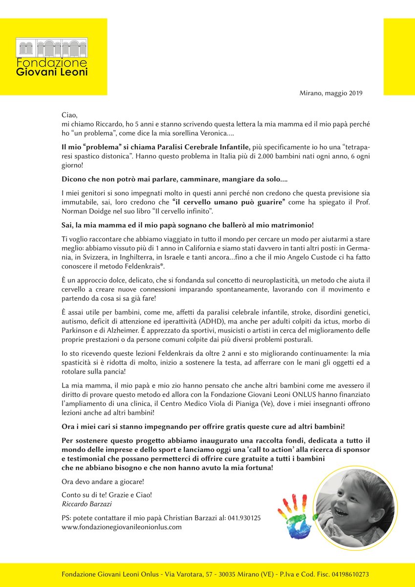 Call - To - Action #FondazioneGiovaniLeoniOnlus #MetodoFeldenkrais #ClinicaFeldenkrais