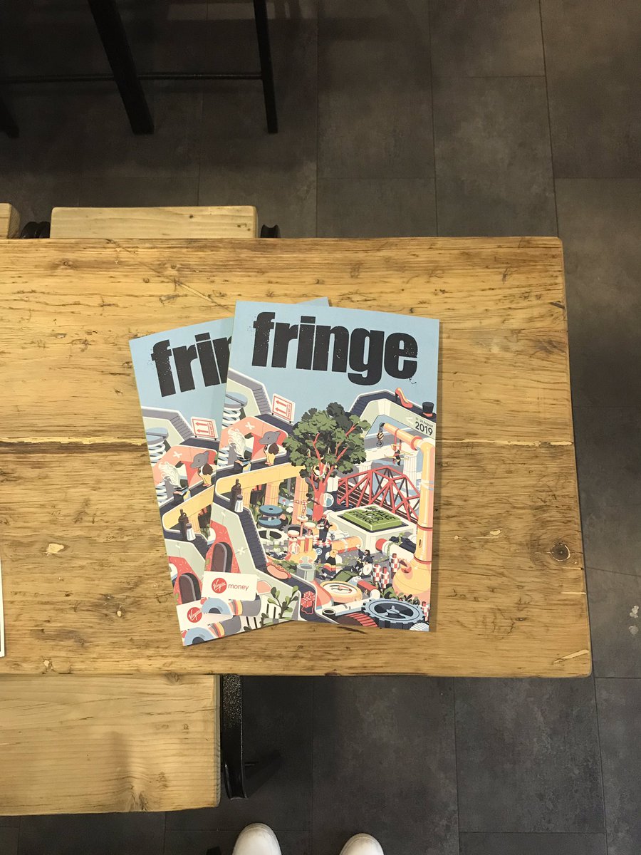 ThePleasance's tweet photo. It’s OUT, the 2019 @edfringe guide!
We have a load here in Pleasance London, if you want to get your hands on one 🖐 🥳#MakeYourFringe https://t.co/FxTgQ0Of3Q