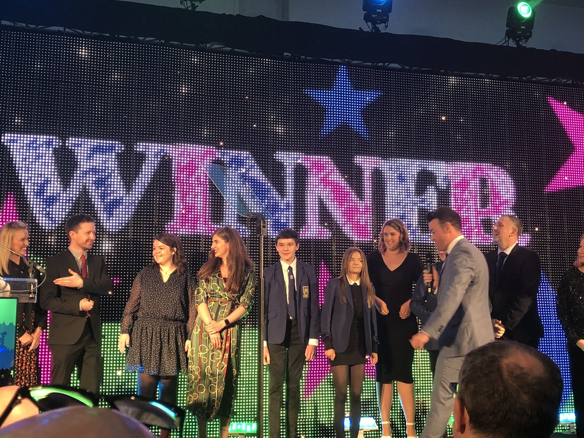 GayleGgorman's tweet photo. Well done @LarbertHigh winners of parents as Partners in Learning Award #EdScotAwards https://t.co/6nZsoELLut