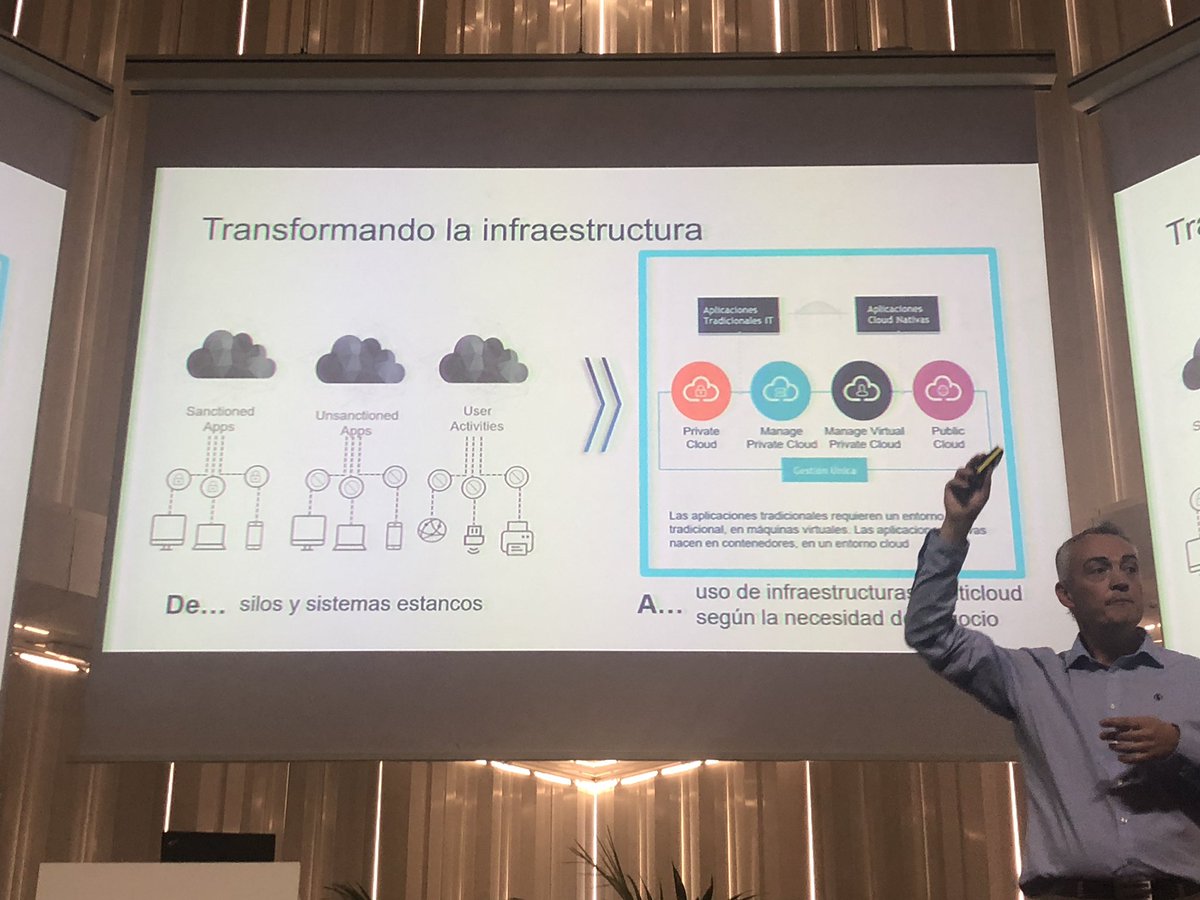 IngensNetworks's tweet photo. Segun una encuesta realizada a CIOs se estima que el numero de CLOUDs que su empresa va ha utilizar, sera de 5. Para este universo #multicloud @Telefonica apuesta con su solución incorporando lo mejor de cada nube @eglezcaso @diegorh #flexweek https://t.co/D4Mo0ZL6xW