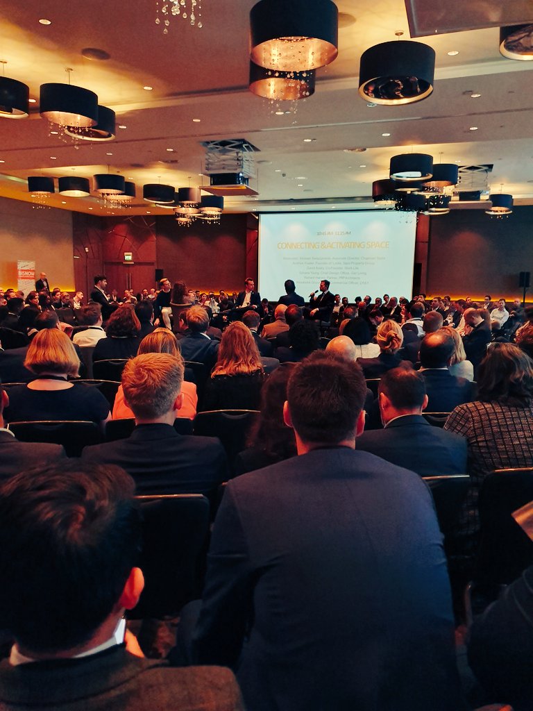 VELOCITY1LTD's tweet photo. An excellent panel discussion on Connecting &amp; Activating space ongoing @Bisnow #BTRAC @HiltonWembley #makingsmartsimple https://t.co/wvj1IapvbM