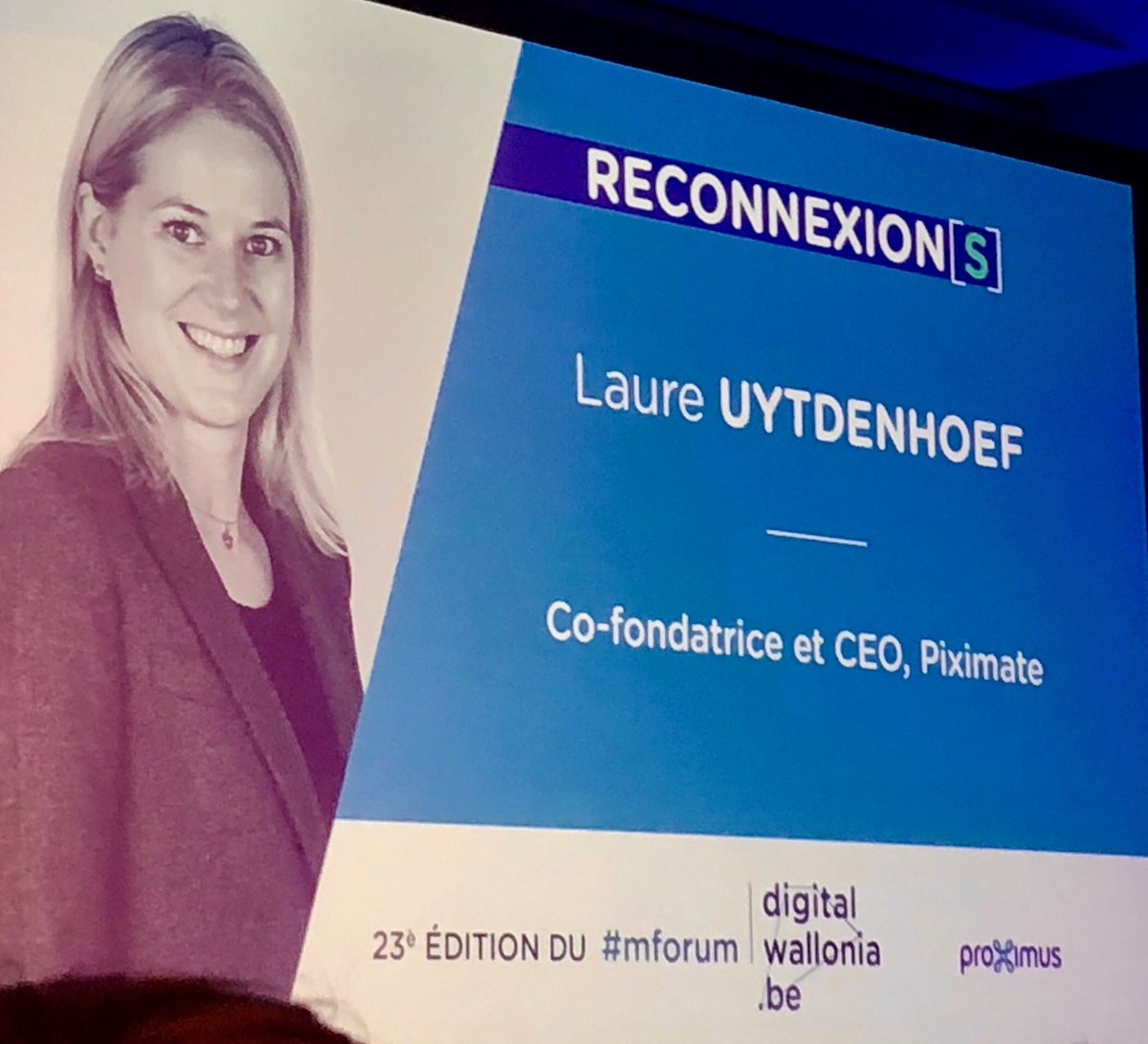 digitalwallonia's tweet photo. La technologie de reconnaissance faciale et de detection des émotions de @piximateapp au service de la reconnexion avec le citoyen pour les services publics, notamment la @Gendarmerie 🇫🇷avec Laure Uytdenhoef
#mforum #digitalwallonia #DigitalMarketing https://t.co/96dogIbp4T