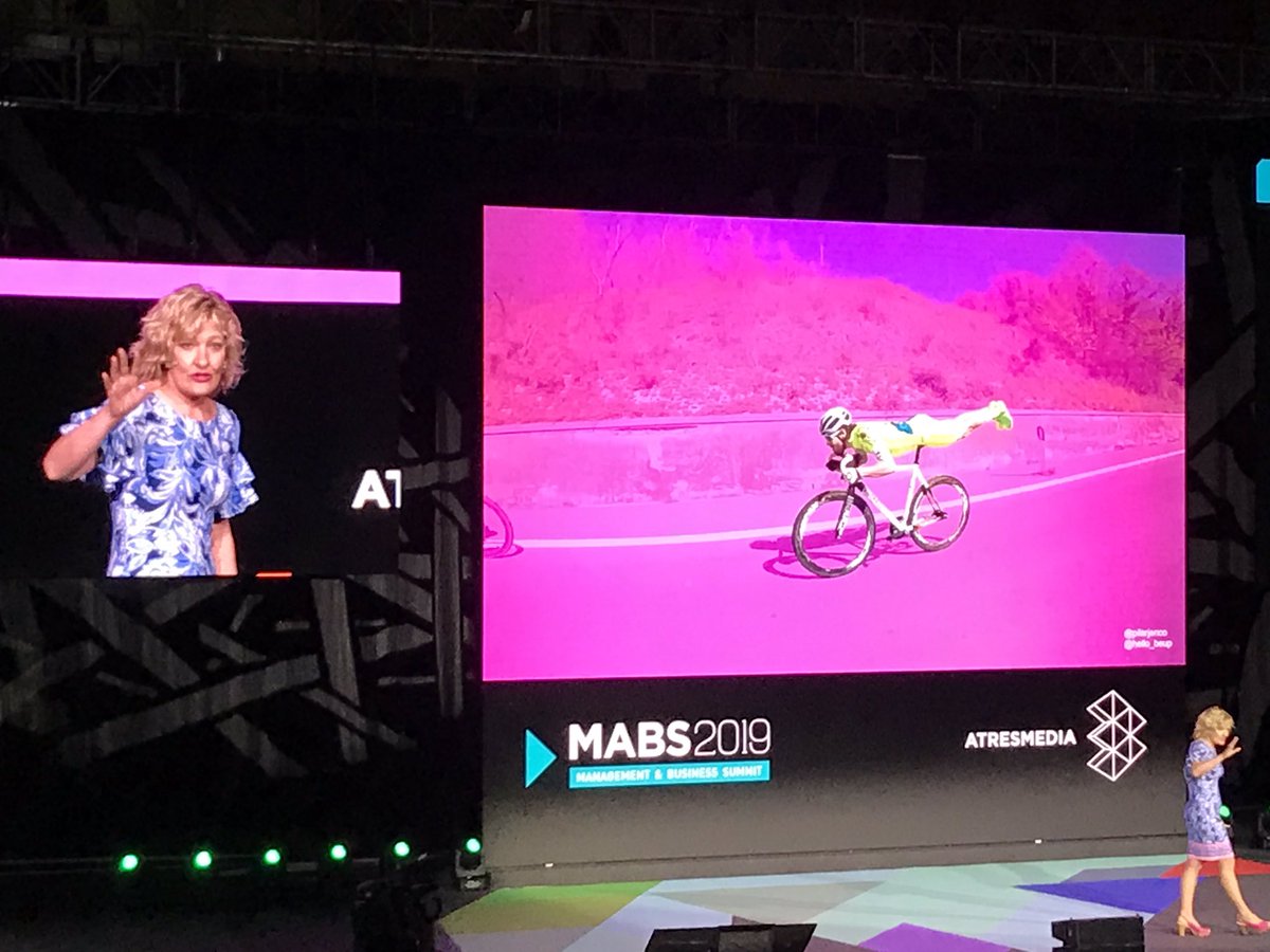 #mabs2019 <a href="/PilarJerico/">Pilar Jericó</a> preferimos la infelicidad a la incertidumbre.
Vamos hacia el Chance mindset