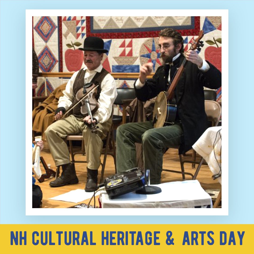 Experience NH’s rich cultural heritage today by visiting over 15 demonstrating artists and performers as they take over the State House lawn. 
#nhstatehouse200 #visitconcordnh #603pride #nhpolitics