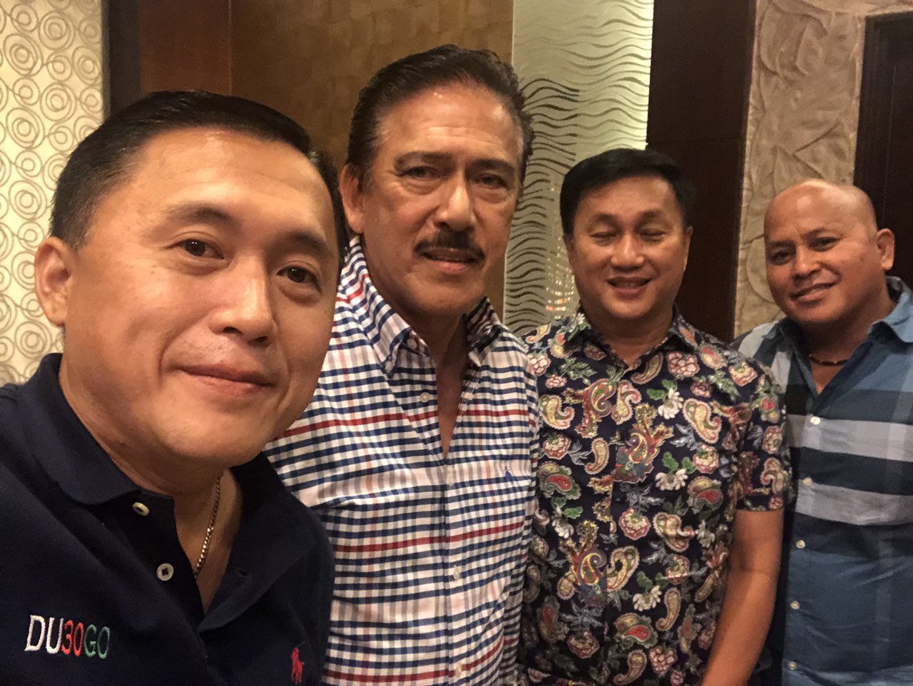 ABS-CBN News on X: "Senate President ⁦@sotto_tito⁩ poses with PDP-Laban Senators-elect Bong Go, Francis Tolentino and Bato dela Rosa (📸Senator-elect Bong Go) | via @sherieanntorres https://t.co/zIFEwNcWOd" / X