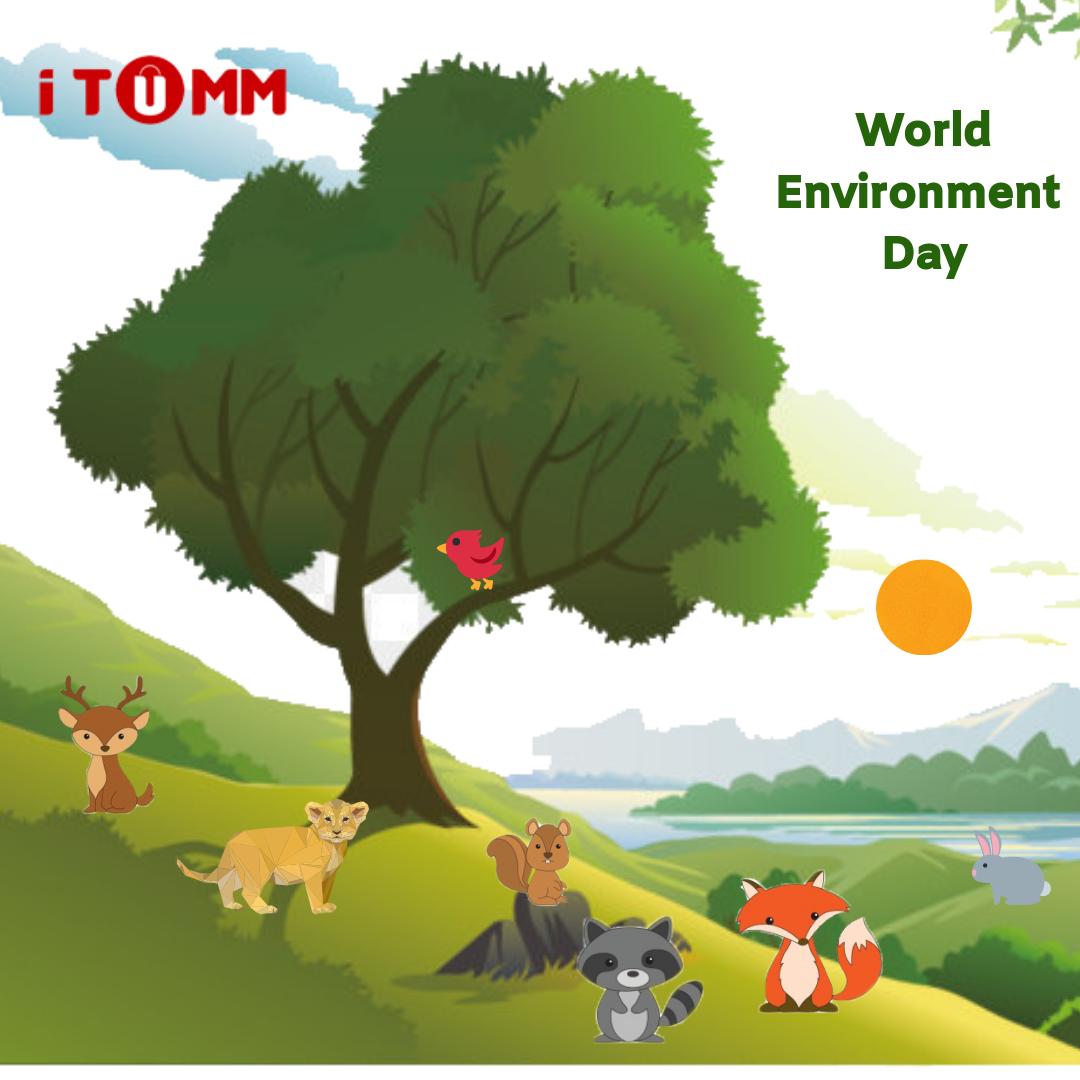 itummofficial's tweet photo. Earth provides enough to satisfy every man’s need, but not every man’s greed. On this World environment day let us do our bit to Save Environment. 
 Grow Trees Save Animals Save Nature. 
https://t.co/4P5ANRokwg
#WorldEnvironmentDay #WorldEnvironmentDay2019  #BeatAirPollution https://t.co/rb9V9BzYmw