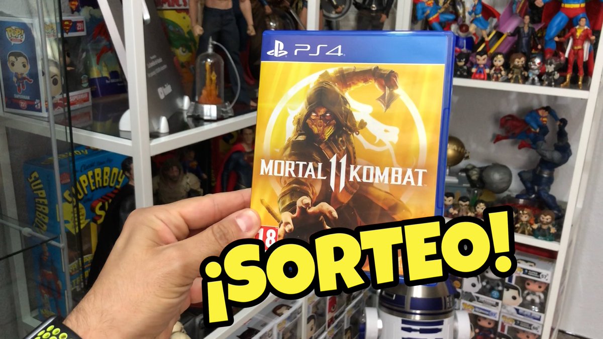 jolivarestolosa's tweet photo. Kandorianos, estamos sorteando una copia del Mortal Kombat 11 para PlayStation 4. ¿Queréis saber qué hacer para conseguirlo? Pues lo primero es hacer RT a esta foto, y para conocer el resto de requisitos, debéis ver este vídeo: https://t.co/cdUqT4WRak https://t.co/reNNwZ1abW