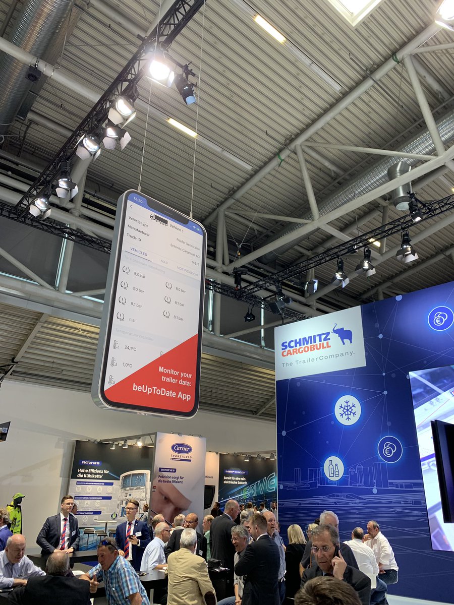 We proudly present the new <a href="/CargobullAG/">Schmitz Cargobull AG</a> #beUpToDate App for iOS and Android built with ❤️ by @pgssoftware