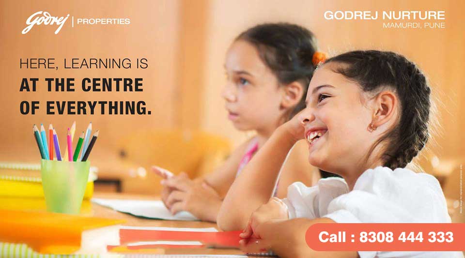 propinn's tweet photo. Godrej Nurture @Mumbai-Pune-Expressway.
With a world-class school near you, give your child #TheRightStart where they experience learning in an exciting environment.
2 &amp; 3 BHK Homes, Price Starts @₹57 L*.
Token Amount is ₹50k.
Call : 8308 444 333
#pune #puneproperty https://t.co/v0BWXtt1vq