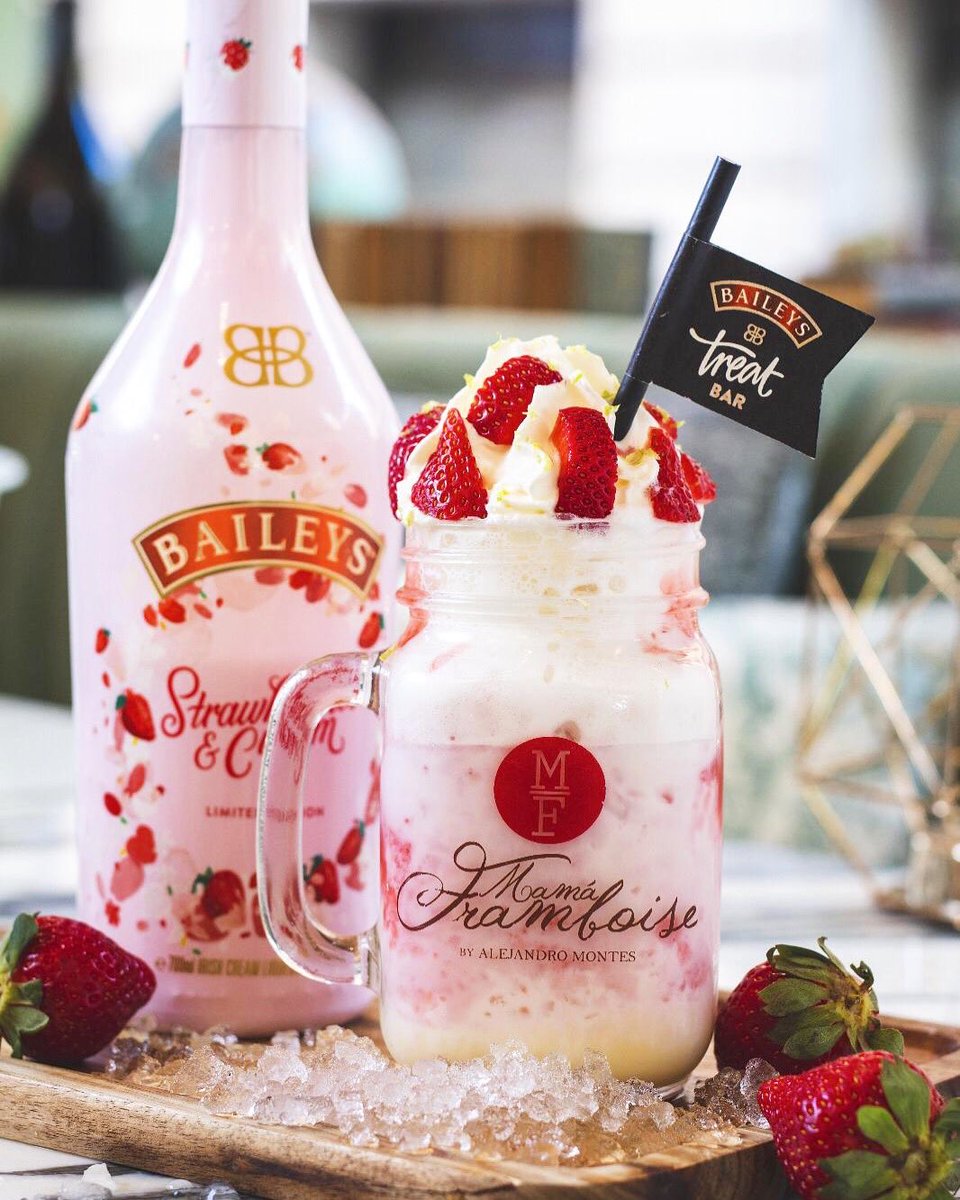 Desde el día 3 al 23 de Junio podréis disfrutar de este “Cream Iced Latte MF” en nuestro local de Fernando VI, dentro de la Ruta del Capricho, de <a href="/BaileysOfficial/">Baileys</a> y su nuevo Baileys Strawberries &amp; Cream.
Tienes más info en nuestro IG y FB 😊👌🏻