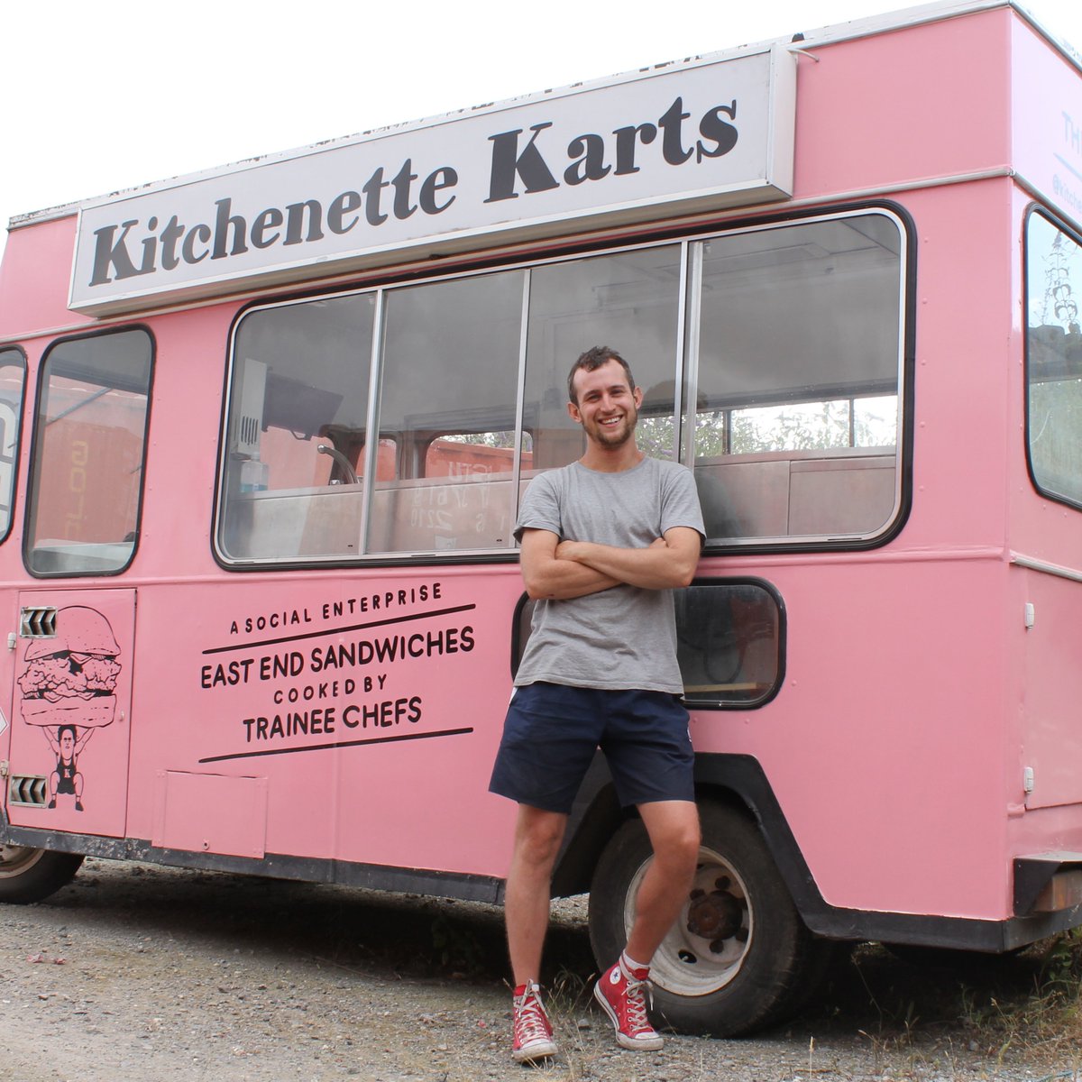 The big pink <a href="/kitchenetteLDN/">Kitchenette Karts</a> truck is back on Lamb Street, every week Tues-Fri - 11:30-14:00, this time with a fantastic Vietnamese offering. We're super excited to have Jake and his team back with an all new menu! #Spitalfields spitalfields.co.uk