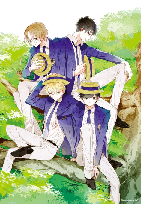 本日発売の花とゆめ13号に「マオの寄宿學校」第４話、カラー扉で掲載していただいてます！マオが學園に入学してはじめての休日…のはずがどうやらストーム（という名のどんちゃん騒ぎ）が開催されるようで…？
よろしくお願いいたします～！… 