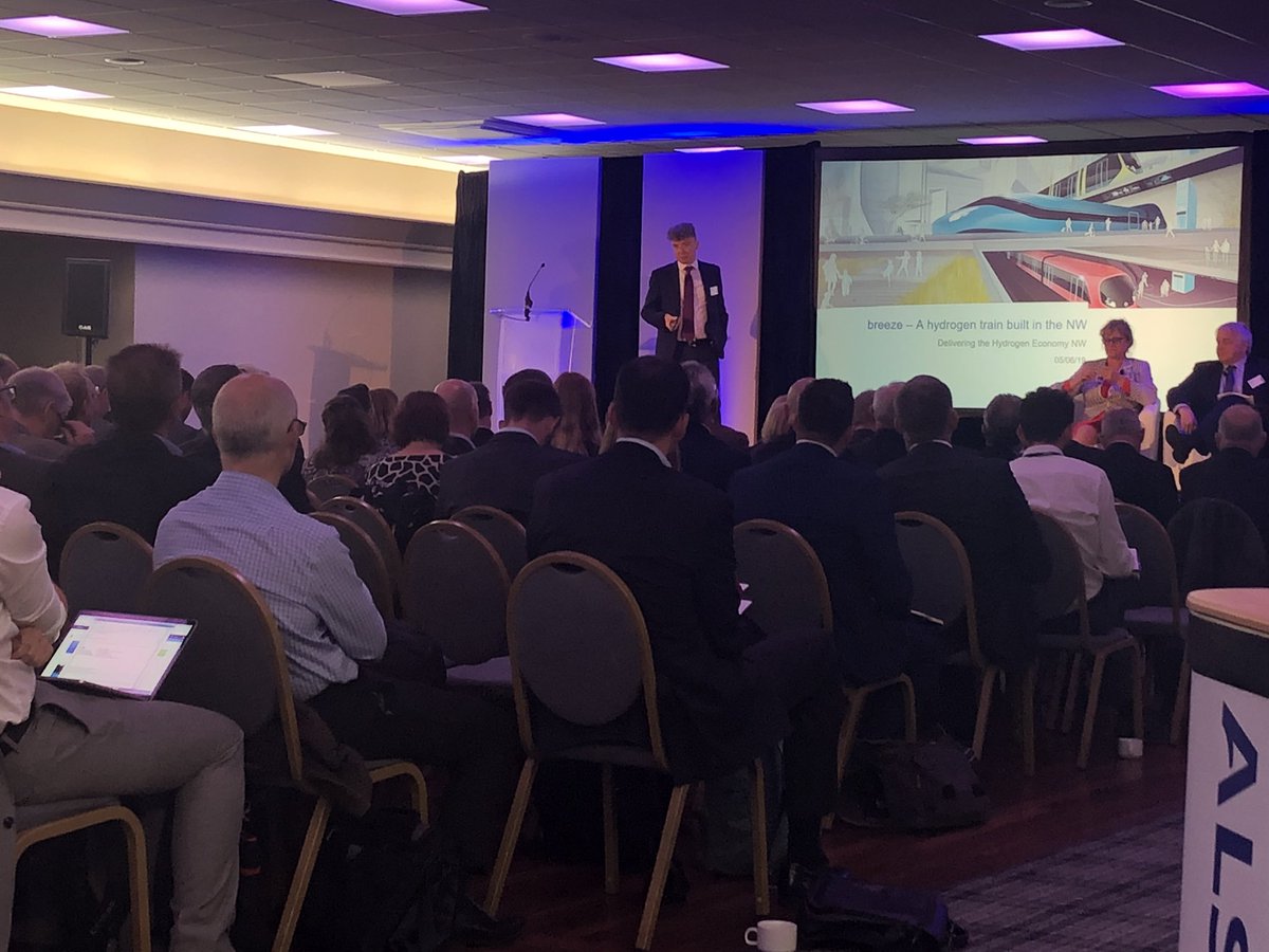 sandraball2016's tweet photo. @MikeMuldoon7 Breeze- Alstom’s Hydrogen train solution for the UK. #h2nw @AlstomUK https://t.co/0zhJPhi4yf
