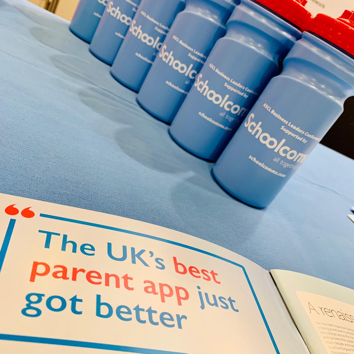 We're on stand 15 at #BLConf19 today. Visit us to find out what makes <a href="/Schoolcomms/">Schoolcomms</a> the market leaders in technology-driven #parentalengagement &amp; see the UK’s best parent app in action. Don’t forget to ask them about the special deal for <a href="/ASCL_UK/">ASCL</a> members! #SBM #education #edtech