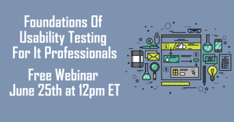 protechcanada's tweet image. Usability testing can increase your user's acceptance, which in turn can increase sales and improve your organization’s overall reputation for quality. Register for our free usability testing webinar to learn more! #usabilitytesting #protechtraining
protechtraining.com/blog/post/foun… …