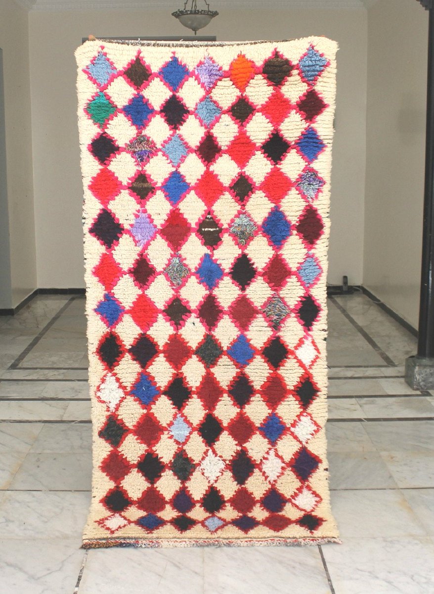 Excited to share the latest addition to my #etsy shop: SALE! Gorgeous Genuine Vintage Boucherouite Rug. Teppish. Rare Find Fast Worldwide Shipping 6'7 x 3' / 202 cm x 91 cm etsy.me/2WgyfnV #housewares #wedding #tapismarocain #wool #thread #cloth #authenticbenio