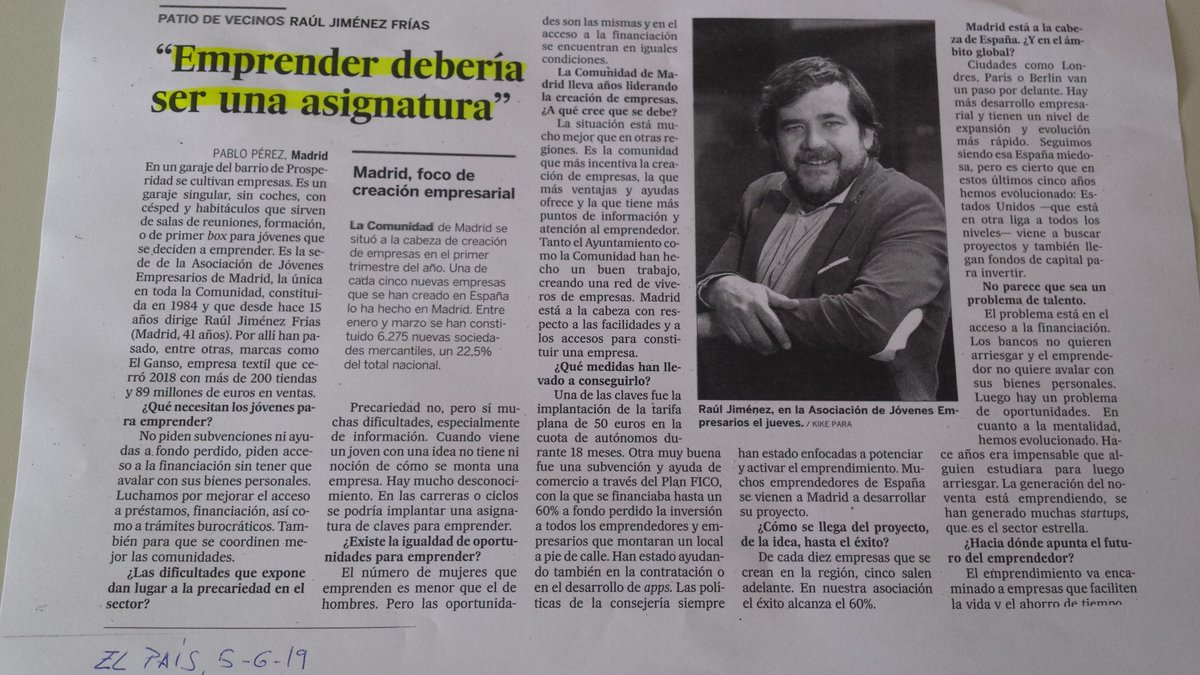 MariCarmenLogon's tweet photo. Emprender es una asignatura o materia en Educación Secundaria Obligatoria (Iniciación a la actividad emprendedora y empresarial) y un módulo profesional en los ciclos formativos de grado medio y superior (Empresa e iniciativa emprendedora). Lástima que se convalide entre ciclos. https://t.co/w1Maa5tohe