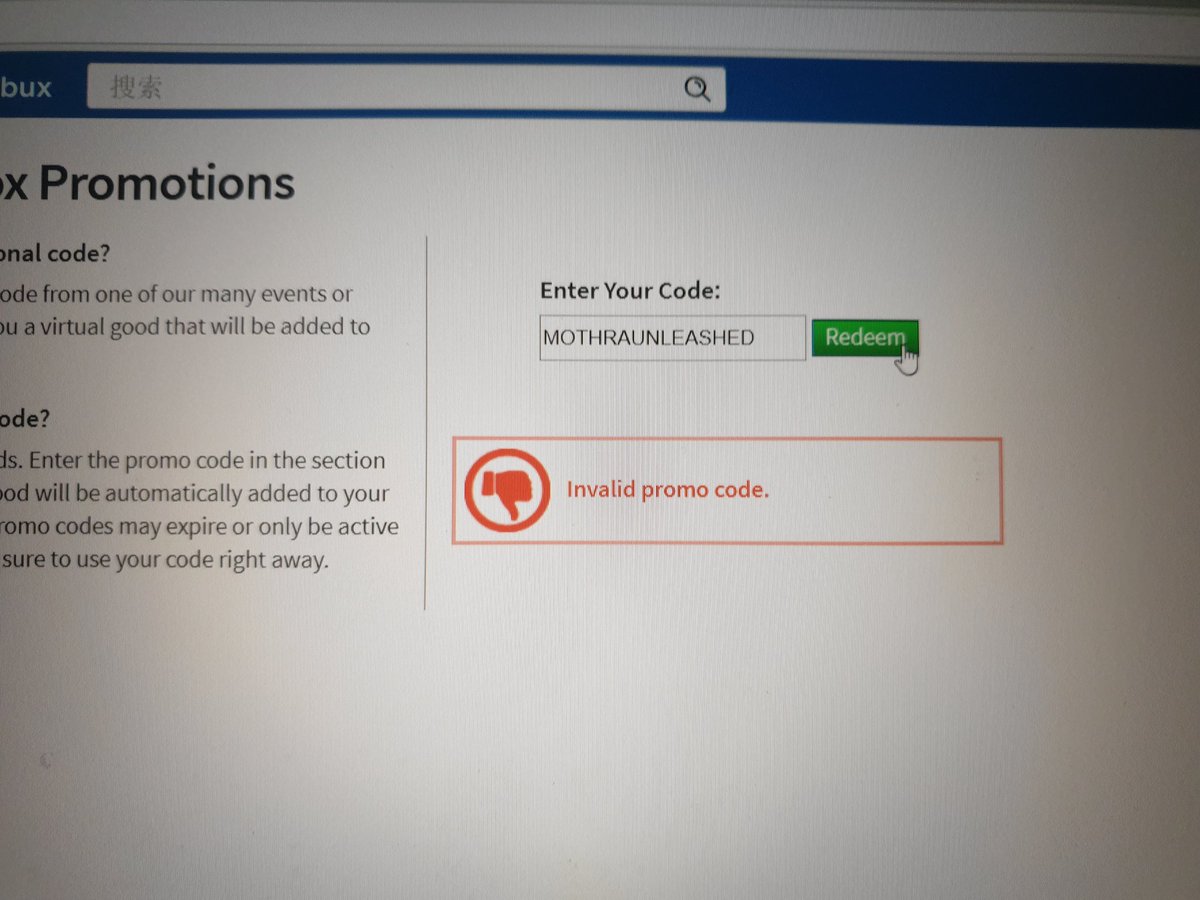 Roblox Codes On Twitter Roblox Promo Code Roblox Sponsoring Godzila Code Mothraunleashed Prize Mothra Wings Link Https T Co Dzobzjstfz - bux.life roblox promocodes