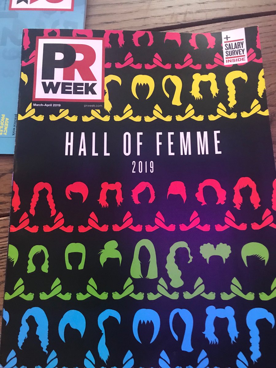 RobynStreisand's tweet photo. #PRWHallofFemme 
Congrats! To everyone for killing it. Wish you all good luck! https://t.co/5G4JkAgIEj