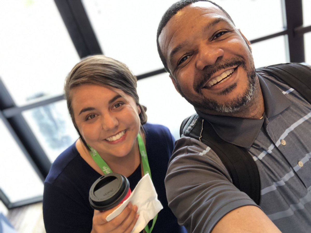 Hey <a href="/TechieNikki/">Nikki Washington</a>! I met <a href="/NicandSully/">Nic and Sully</a> <a href="/goAPEL/">A+PEL</a>! #LaEdChat #campapel2019