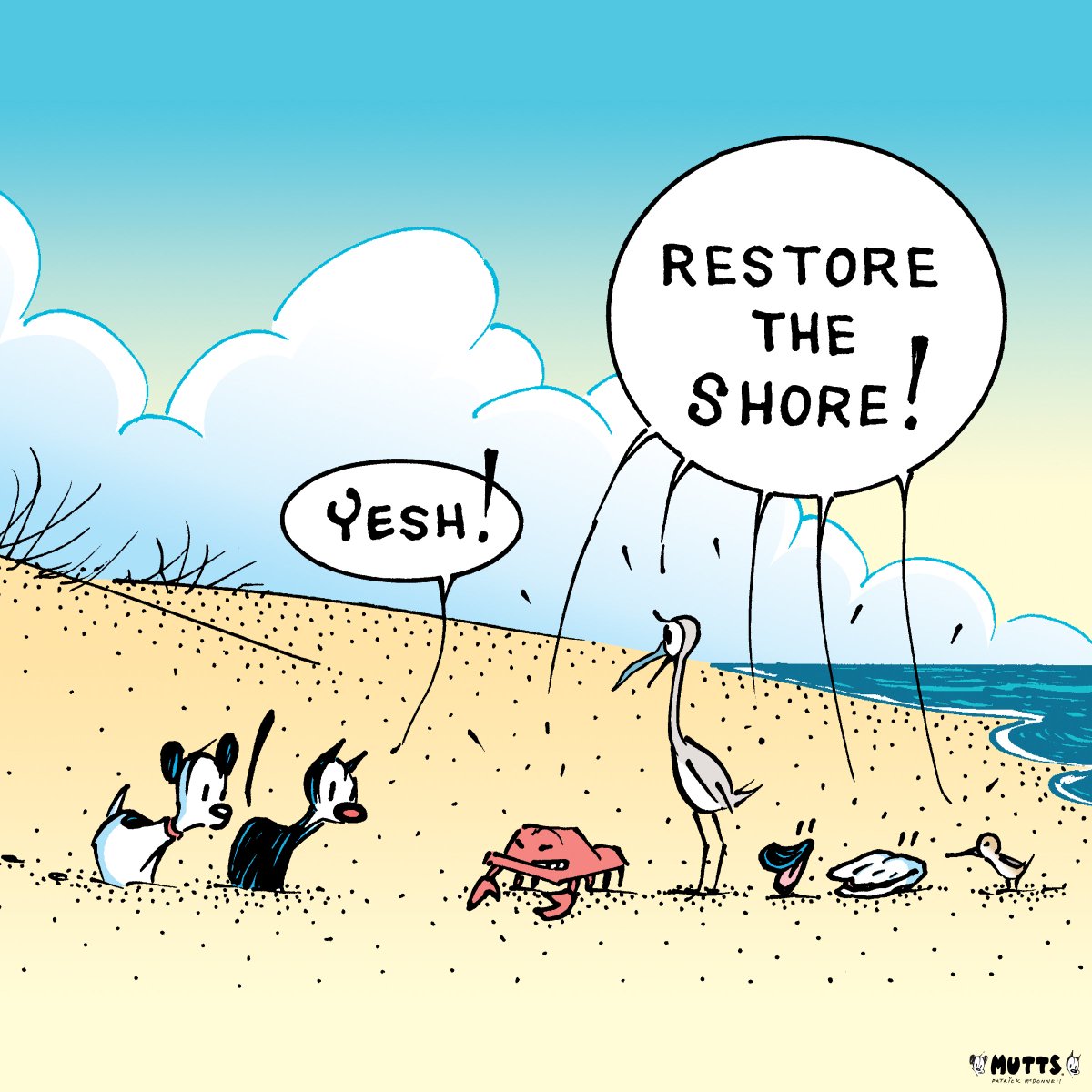 MUTTScomics's tweet photo. Today is #WorldEnvironmentDay — an extra special occasion to do our part, where we are, however we can, to help our planet. 🌎 https://t.co/4pOvWz3IuA