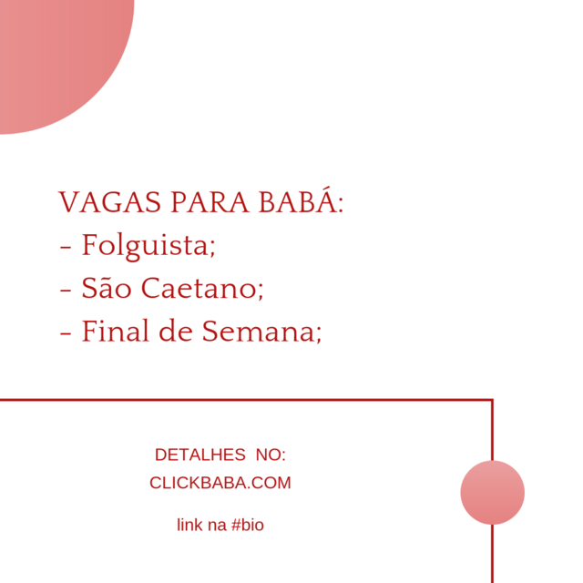 click_baba's tweet photo. Novas vagas de Babá em nosso portal.
https://t.co/pudWgOI6JJ
#baba #maternidade #clickbaba #vidademae https://t.co/TTRsjT2yqN