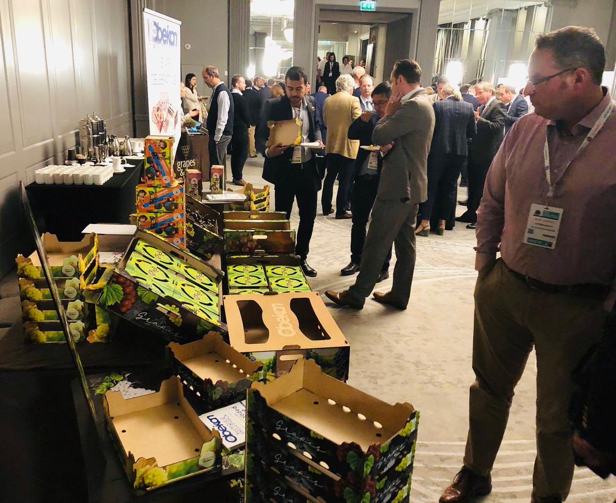 Obeikanmdf's tweet photo. Happy to be at the #GlobalGrapeSummit in London. Meeting old time friends and making new biz contacts. Grape to meet you all! It's a grape, grape world... 🍇🍇#LondonProduceShow #celebratingFRESH @LondonProduceSh https://t.co/RfA6buvjdm