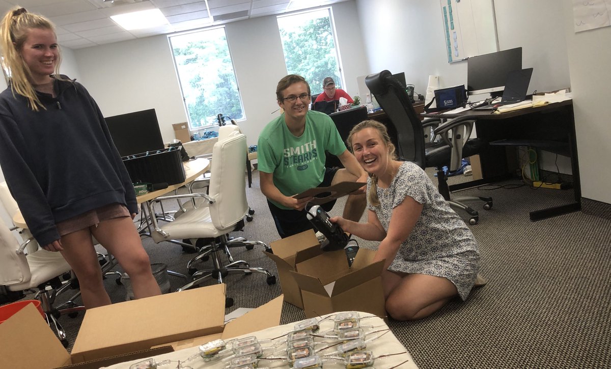 #WhatsNewWednesdays? We are thrilled to have two hard working <a href="/NCState/">NC State University</a> undergraduate for the summer! They are absolutely rocking it! #NCTalent