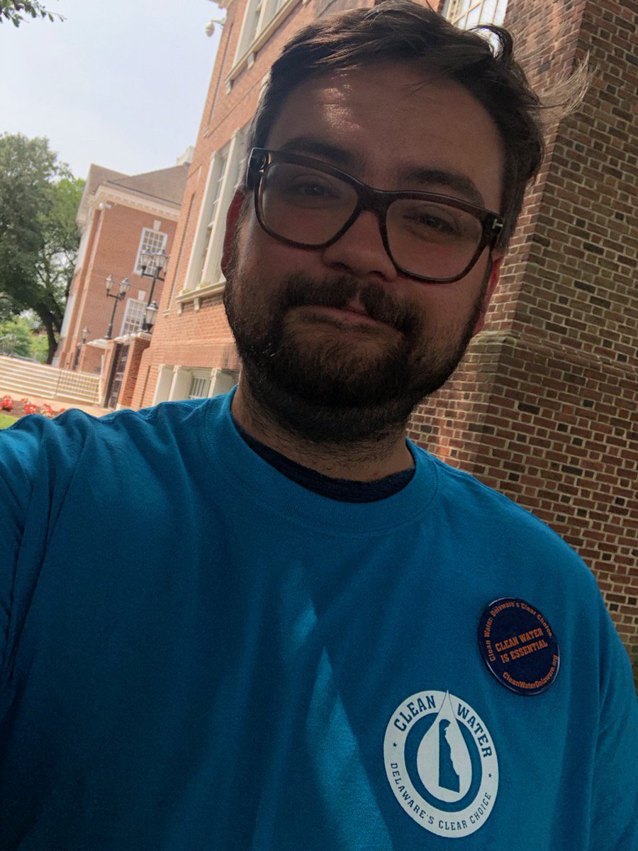 DelRivCoalition's tweet photo. CDRW in the house in #Dover, DE with @CleanH20DE and @NWF! 
@RepLonghurst: "We need to better protect beaches, farms, and homes from the threats of flooding... with resources we'll be able to provide clean drinking water to the people of Delaware..." #CleanWaterDE https://t.co/UQxTKrlC4T