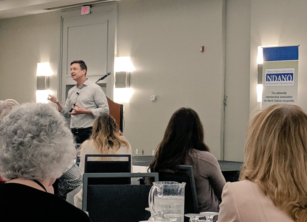 "Disequilibration is the engine of growth."

Steve Patty as <a href="/ndnonprofits/">NDANO</a> conf opening keynote: holding yourself (&amp; others!) in a state of discomfort is where u will find #Growth.