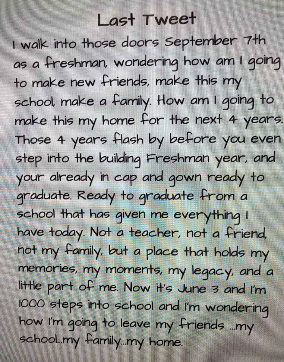 Davis Dvorak (@hprhs_davis) on Twitter photo #lasttweet #peaceouthighpoint #4yearstoshort #dmanout <a href="/HPRwildcats/">High Point Regional High School</a> <a href="/JonTallamy/">Jon Tallamy</a> <a href="/ToddVanorden/">Todd Van Orden</a> <a href="/HighPointSTEM/">Brian Drelick</a> <a href="/SeamusWCampbell/">Seamus Campbell</a> @DeodinoWildcats <a href="/kfenlon67/">Kevin Fenlon</a> #lasttweet #peaceouthighpoint #4yearstoshort #dmanout <a href="/HPRwildcats/">High Point Regional High School</a> <a href="/JonTallamy/">Jon Tallamy</a> <a href="/ToddVanorden/">Todd Van Orden</a> <a href="/HighPointSTEM/">Brian Drelick</a> <a href="/SeamusWCampbell/">Seamus Campbell</a> @DeodinoWildcats <a href="/kfenlon67/">Kevin Fenlon</a>
