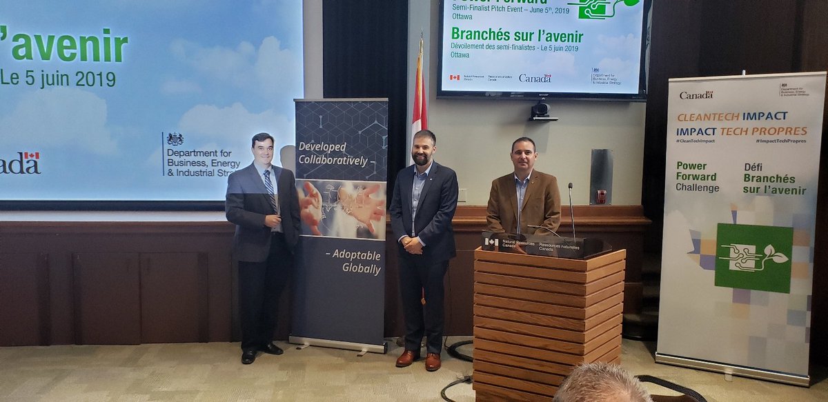 Utilismart's tweet image. That's a wrap on the morning presentations for the #PowerForwardChallenge! Thank you again @NRCan and @impact_innovEN for allowing us to share our vision of the Transformative Utility. @Oakvillehydro @essexpowerlines @PlanviewGIS