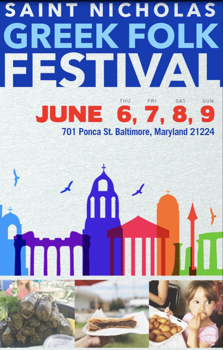 downtowndiane's tweet photo. Go #Greek #Baltimore Kicks Off Thursday #MyBmore @BaltimoreMD @Oliviawitherite https://t.co/iRizvpFku1