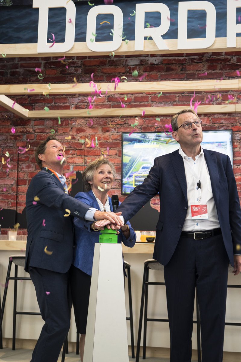 Aftrap tender #Gezondheidspark #Dordrecht #Provada met #PietSleeking en #NicovanKlinken