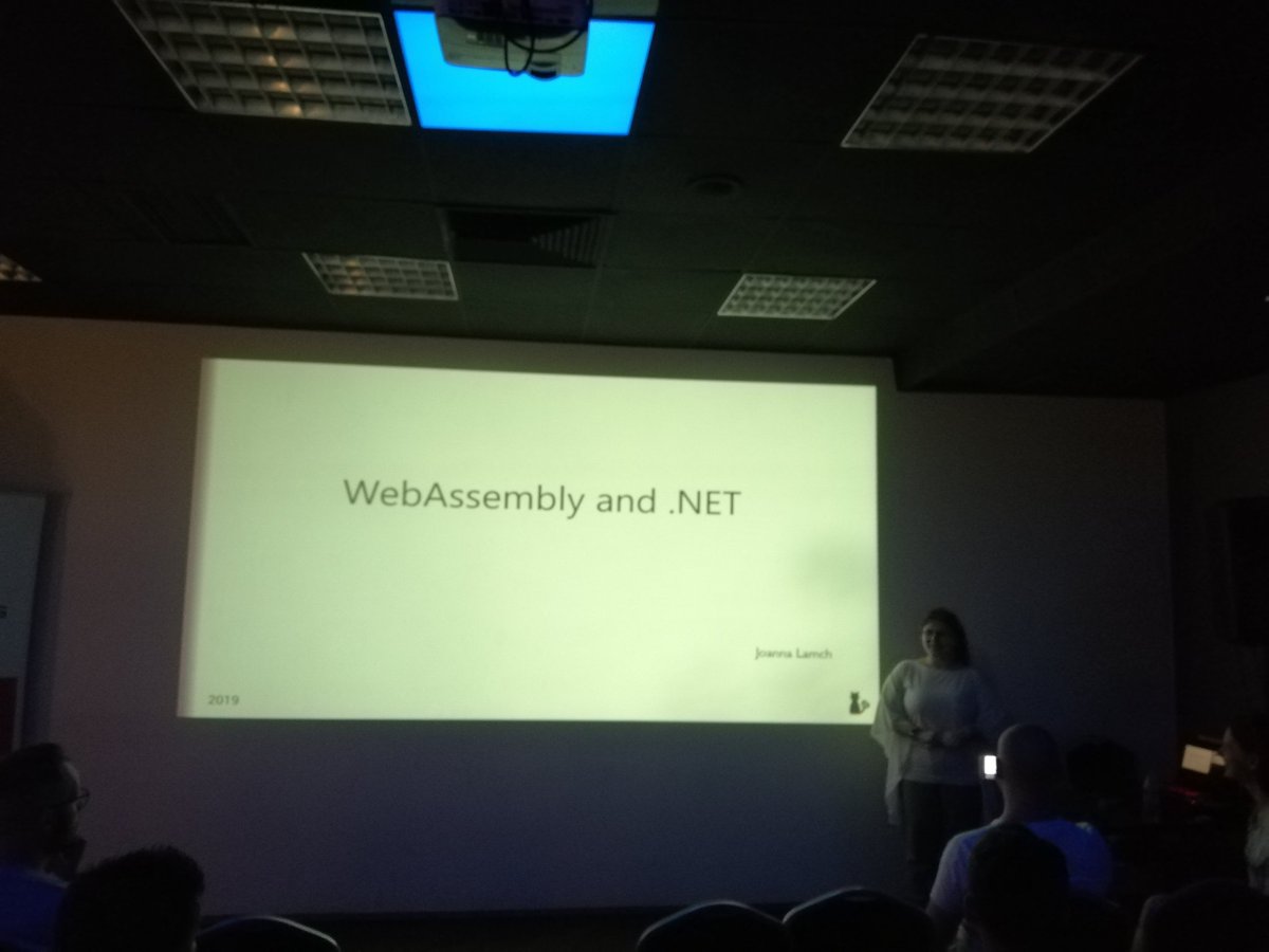 kgd_net's tweet image. Na scenie @JLamch i #webassemby